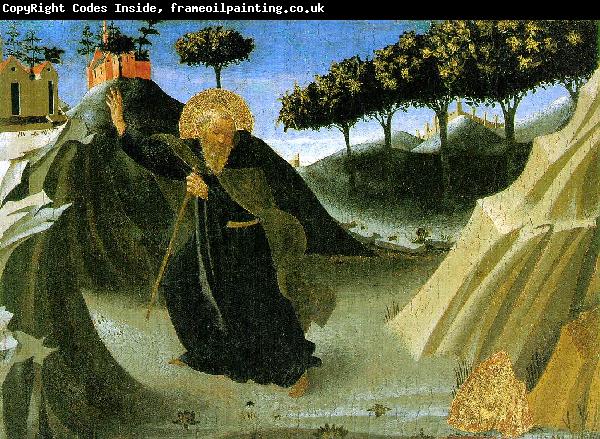 ANGELICO  Fra Saint Anthony the Abbot Tempted by a Lump of Gold